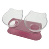 Cat Double Bowl Cat Food Bowl Protects Cervical Vertebra