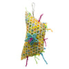 Bird brushed straw toy