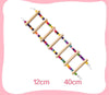 Parrot Bird With Toy Supplies Swing Ring Aerial Ladder Climbing Ladder