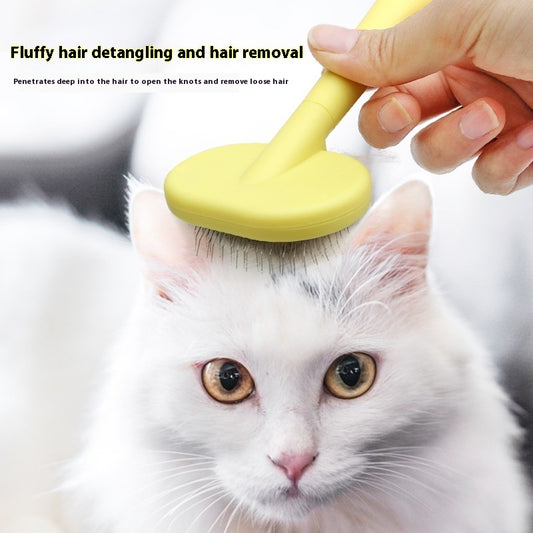 Needle Comb Brushed Fluffy Nail Scissors Comb Cat