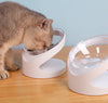 Cat Bowl Pet Diagonal Mouth To Protect Cervical Vertebra Pet Food Basin