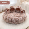 Plush Kennel Two-color Thickened Pet Bed Good-looking