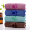 Polyester Pet Cat Dog Bath Quick-drying Towel