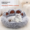 Plush Kennel Two-color Thickened Pet Bed Good-looking