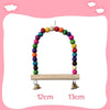 Parrot Bird With Toy Supplies Swing Ring Aerial Ladder Climbing Ladder