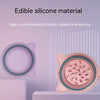 Portable Silicone Double Dog Food Bowls Foldable Non-Slip Cat Bowl Pet Travel Anti-Choking Feeding Bowl Outdoor