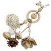 Parrot Natural Ricepaperplant Pith Ball Safety Plant Gnawing Molar Toy